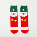 Childrens Slipper Socks With Grips Kids Sherpa Lined Fluffy Slipper Socks Manufactory